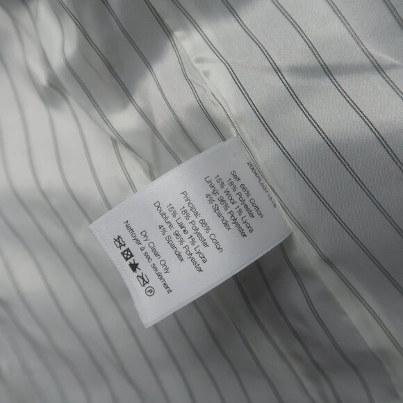 Veronica Beard Gia Dickey Jacket Blazer Gray Glen Plaid Size 2 - Picture 7 of 14